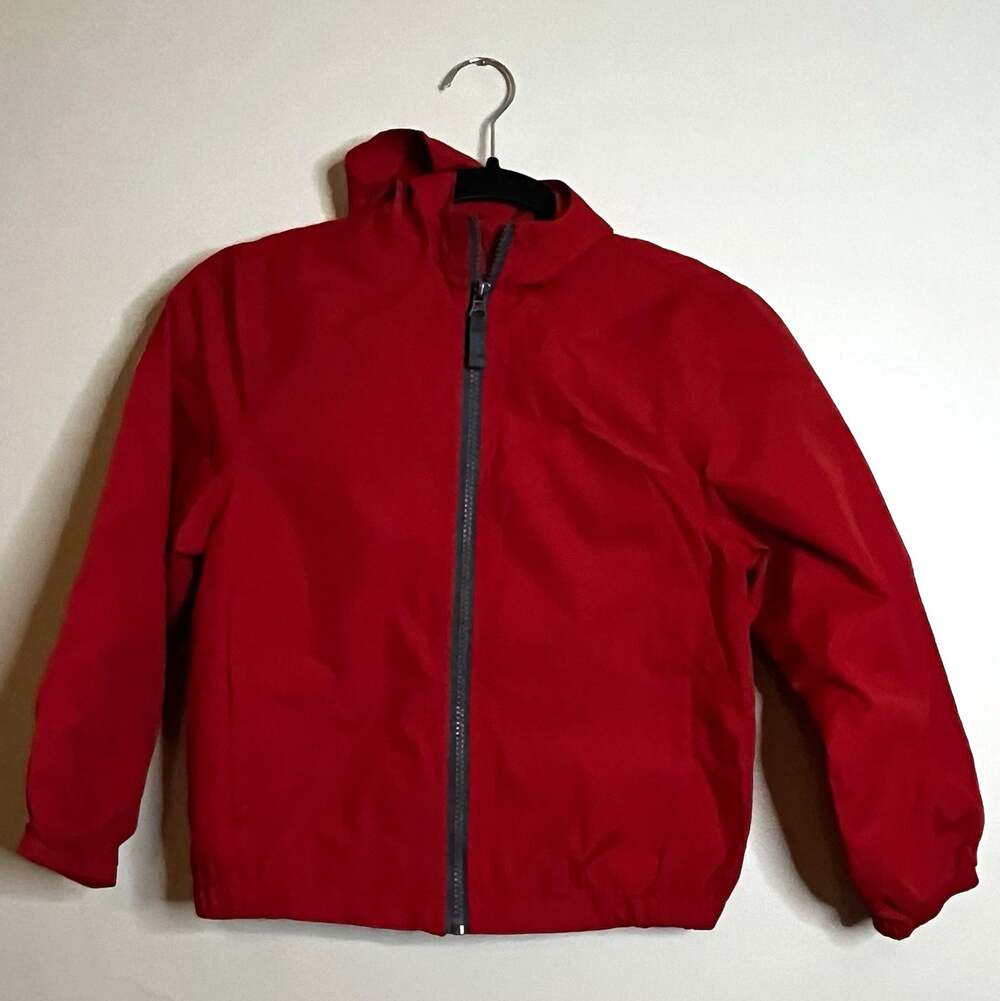NWOT Cherokee Boys Sz S 6/7 Zip W/Hood Pockets 100% Polyester